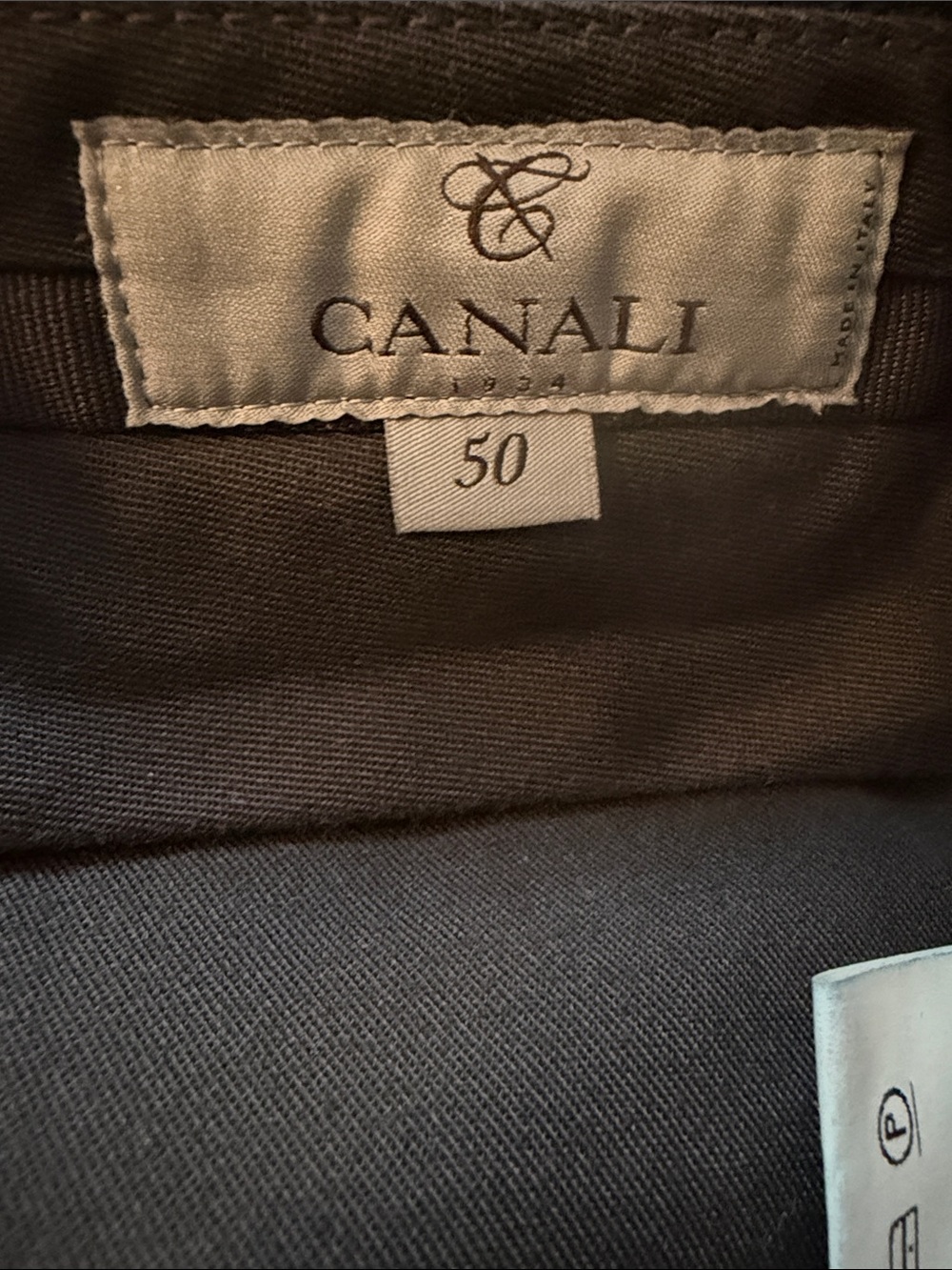 Canali Regular Fit Blue Jeans SZ 50 - Picture 2 of 7